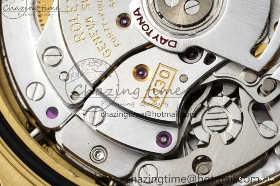 0130 Daytona 116508 QF 1:1 Best Edition Meteorite Dial on YG Bracelet SA4130 V FlexibleFit 1759